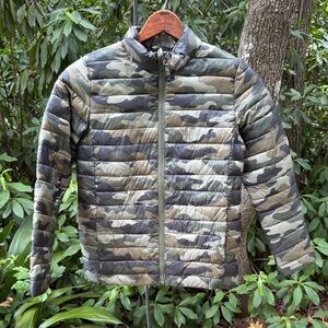 Lands' End Kids’ Camouflage Puffer Jacket